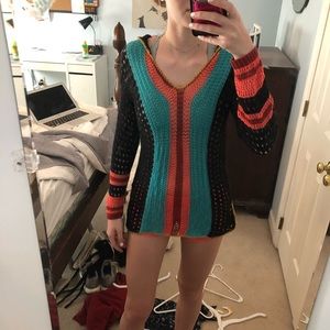 tunic sweater/ coverup